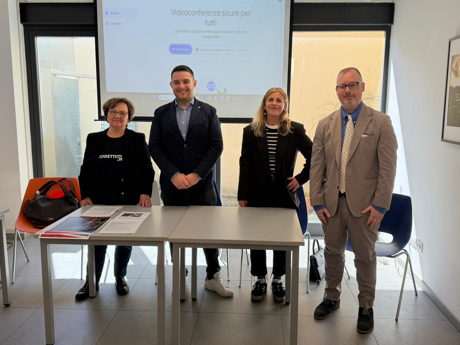 La conferenza stampa