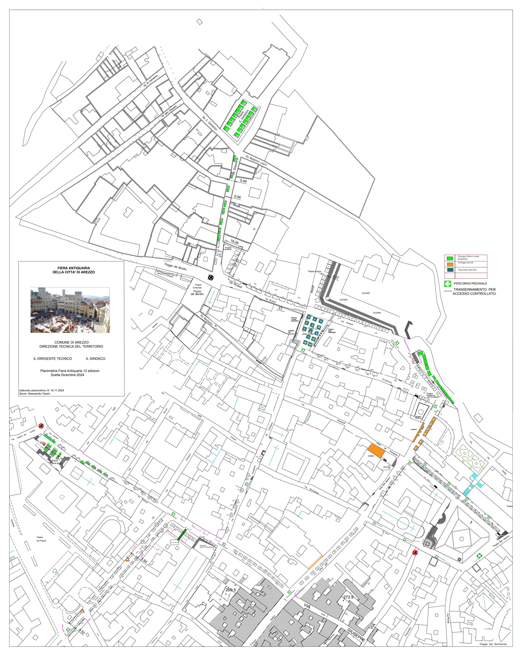 Cantiere viale Buozzi dicembre 2025