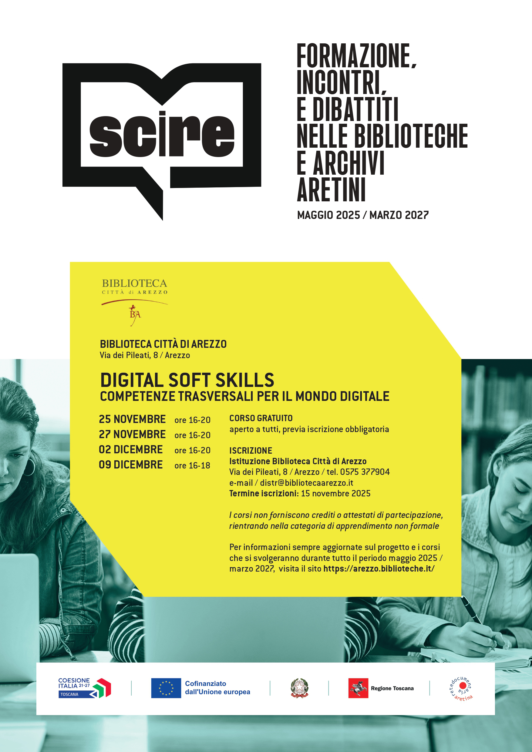 Locandina digital soft skills
