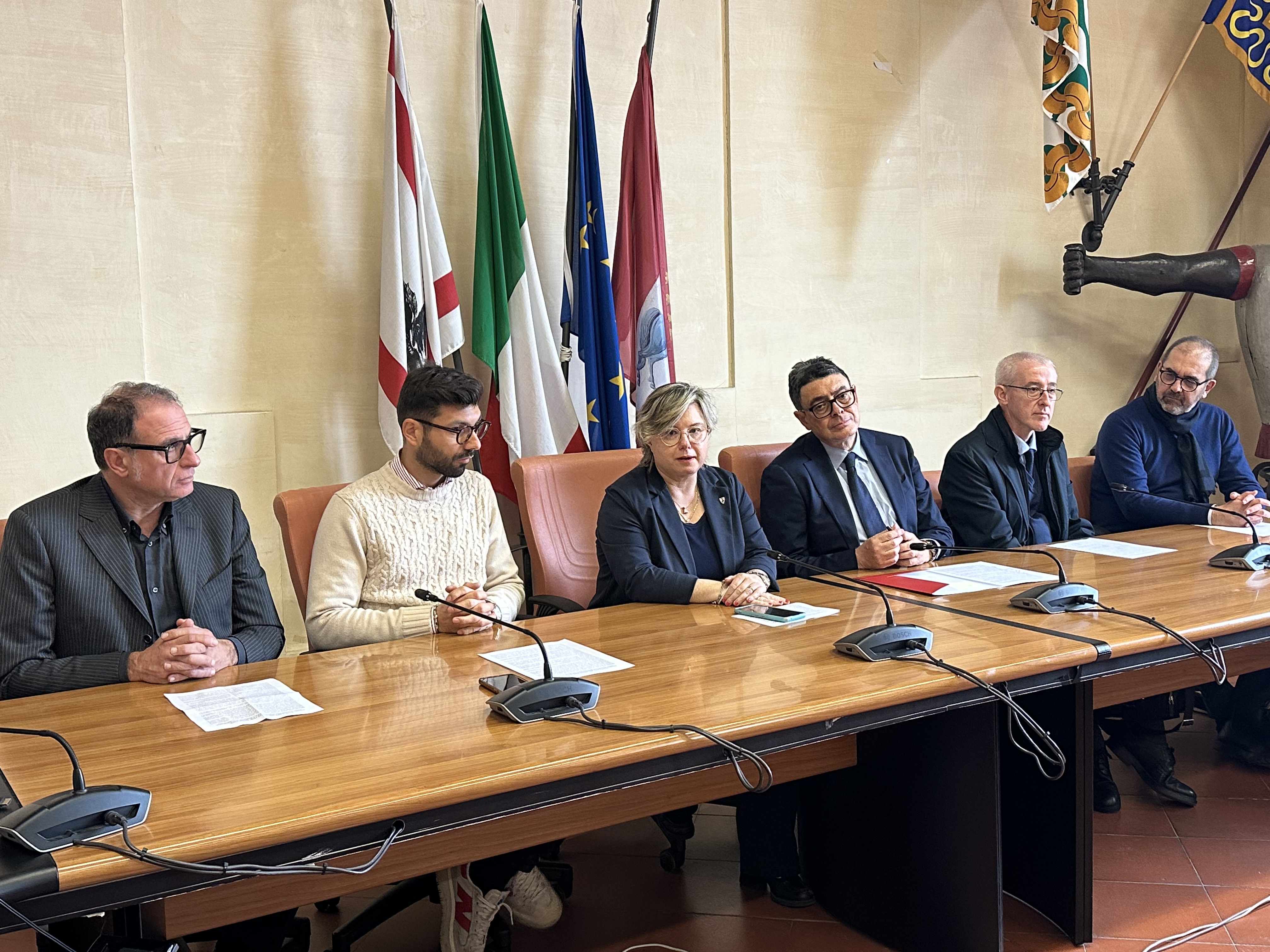 Immagine della conferenza stampa