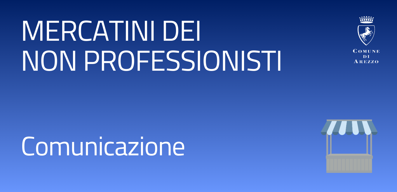 comunicazione mercatini non professionisti