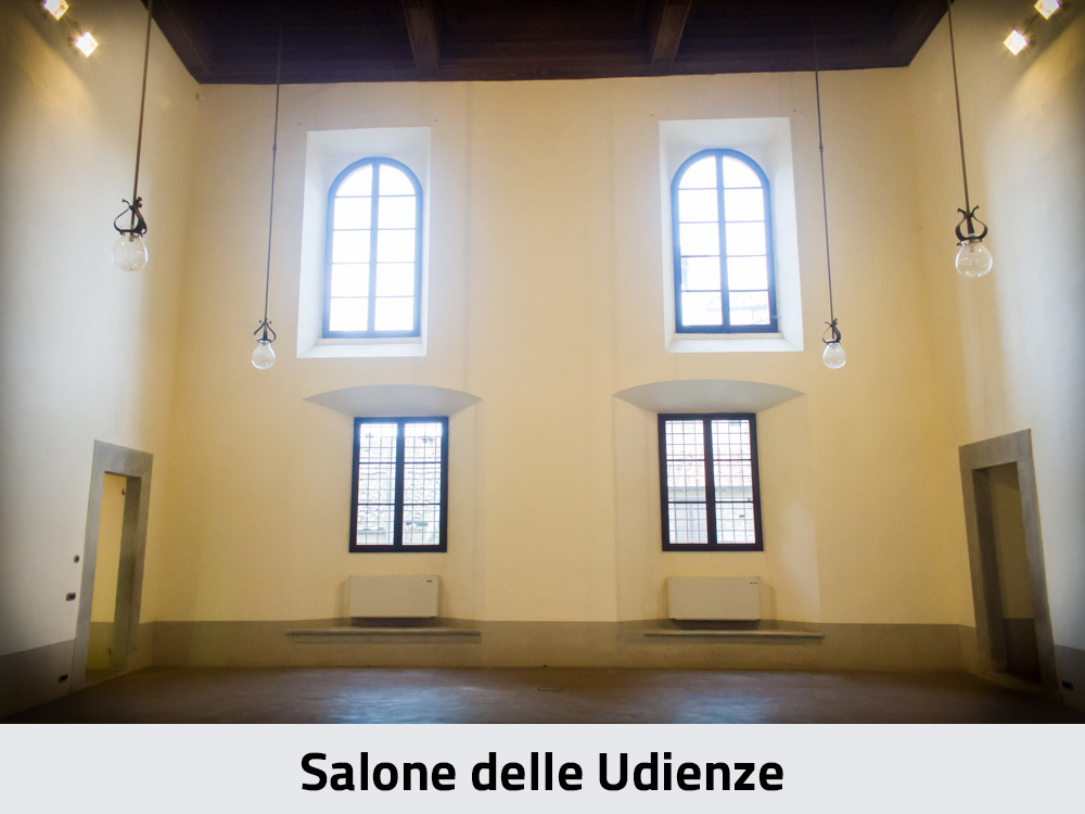 Palazzo di Fraternita - Salone delle udienze - Piano terra