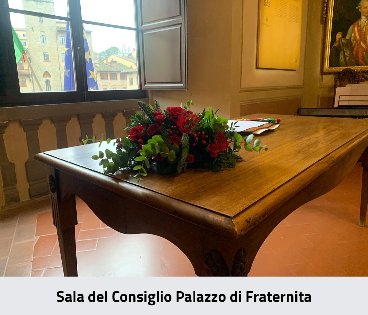 Palazzo di Fraternita - Sala del Consiglio - Piano primo
