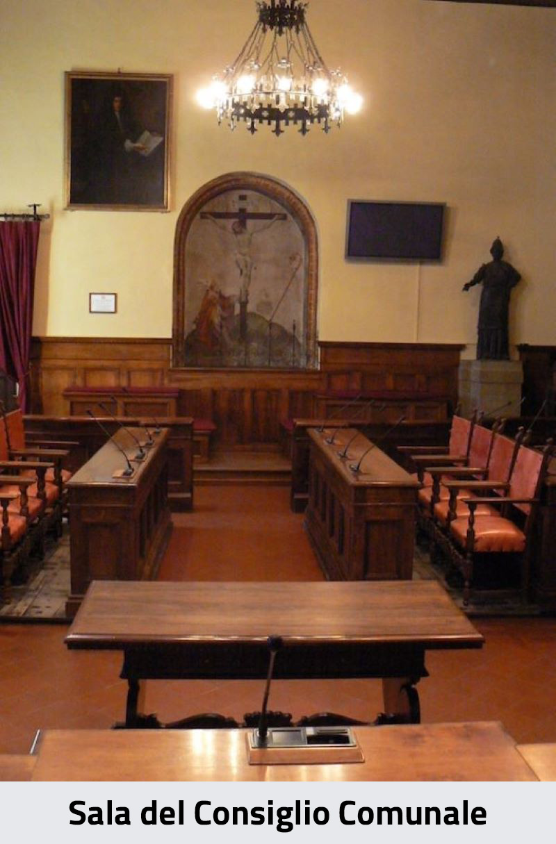 Palazzo comunale - Sala del Consiglio