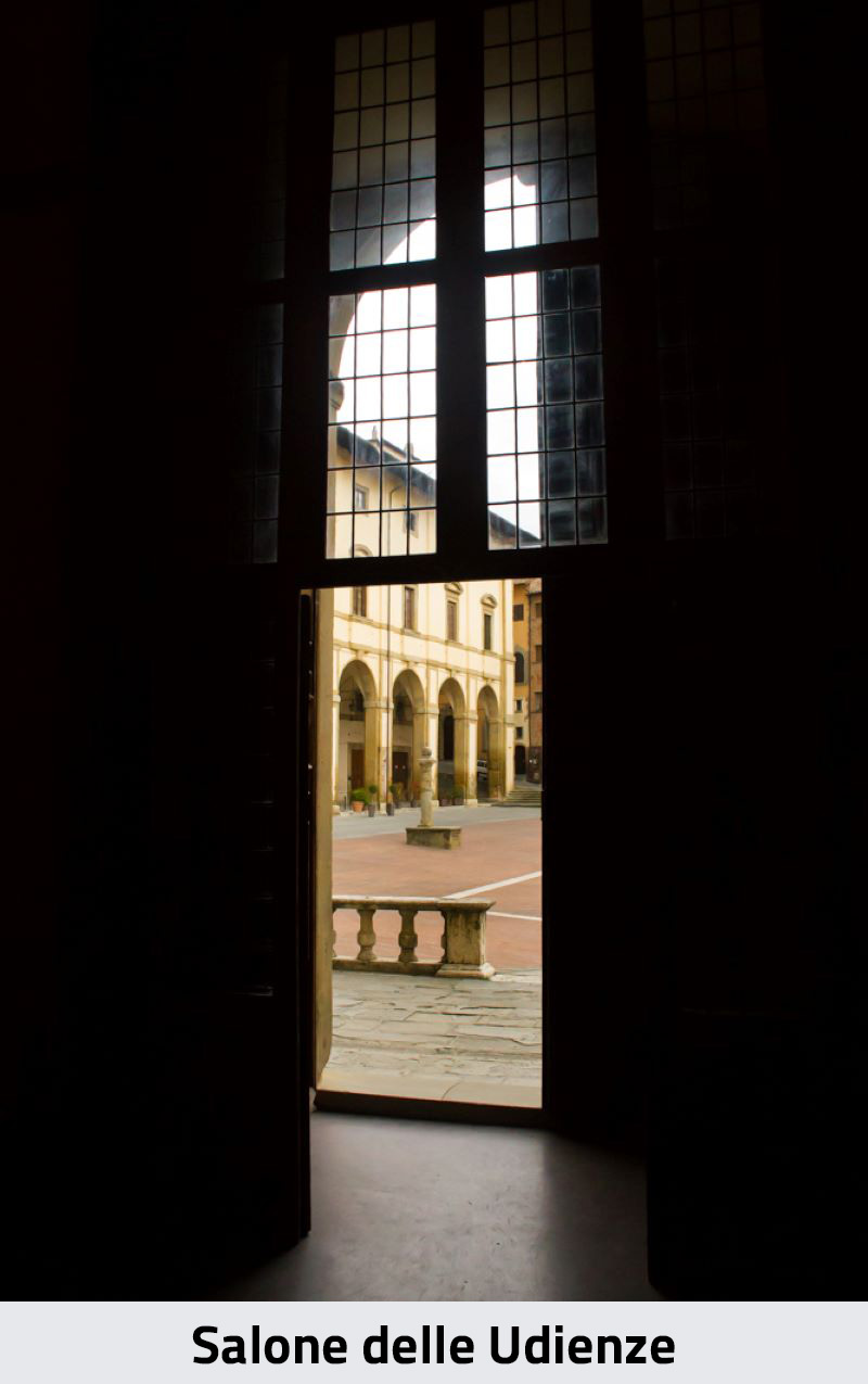 Sala di Fraternita - Salone delle udienze - Piano terra