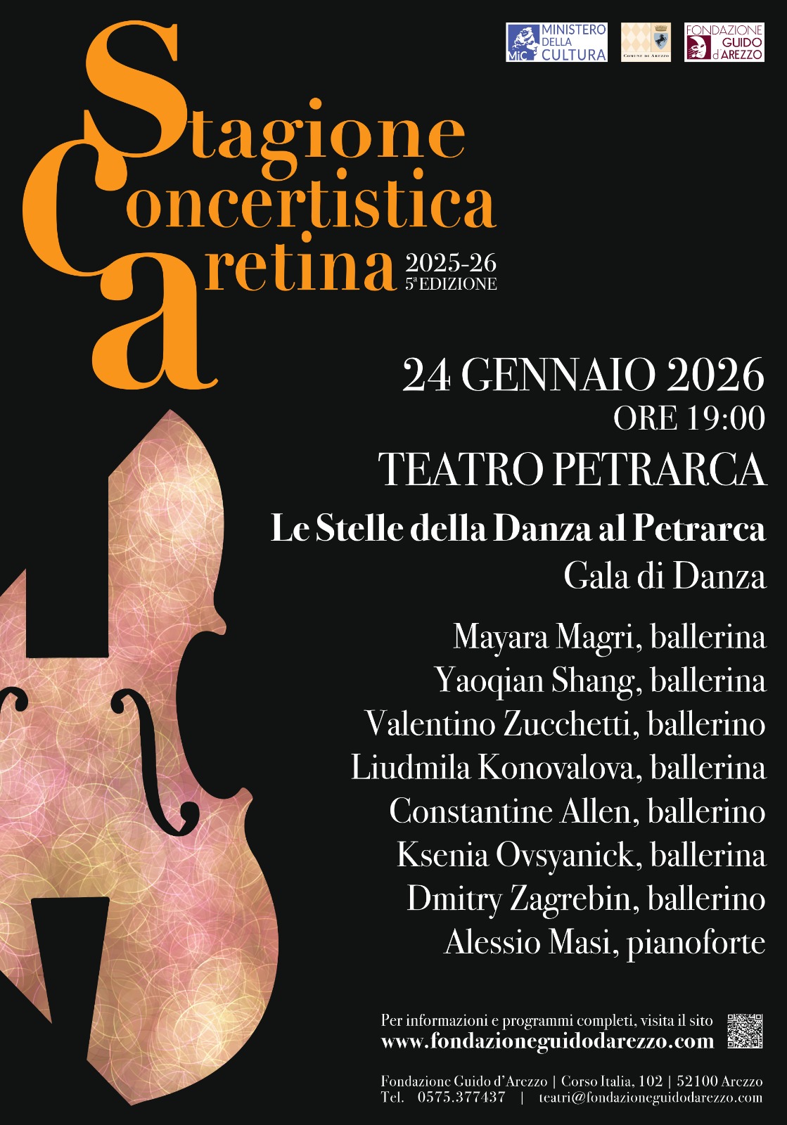 Le stelle della danza al Petrarca