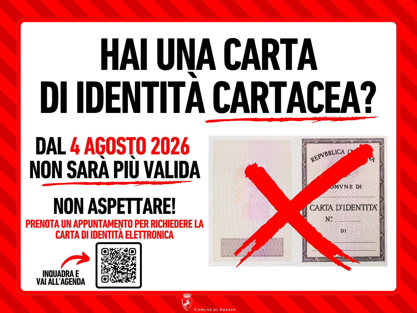 scadenza carte d'identità cartacee