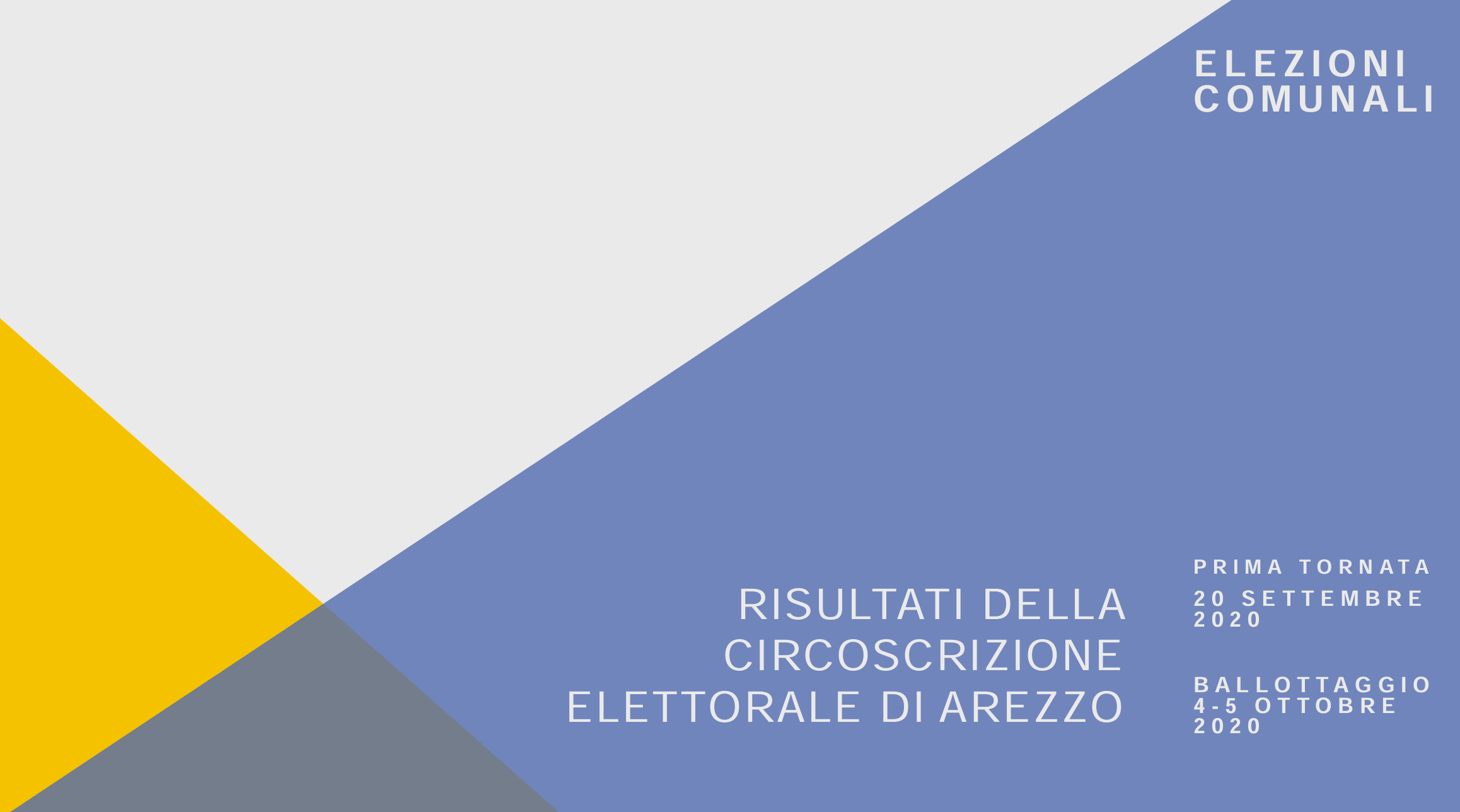 comunali 2020: pubblicazione demografici