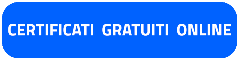 certificati gratuiti online