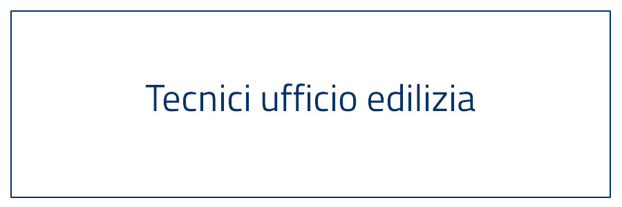 tecnici ufficio edilizia