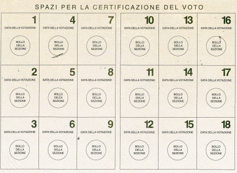 tessera elettorale