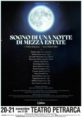 Locandina stagione di prosa Teatro Petrarca 2025/2026