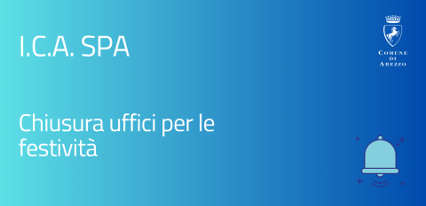 ICA chiusura festività