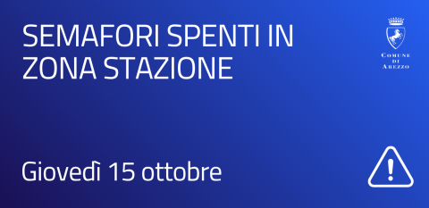 semafori spenti in zona stazione il 15 ottobre