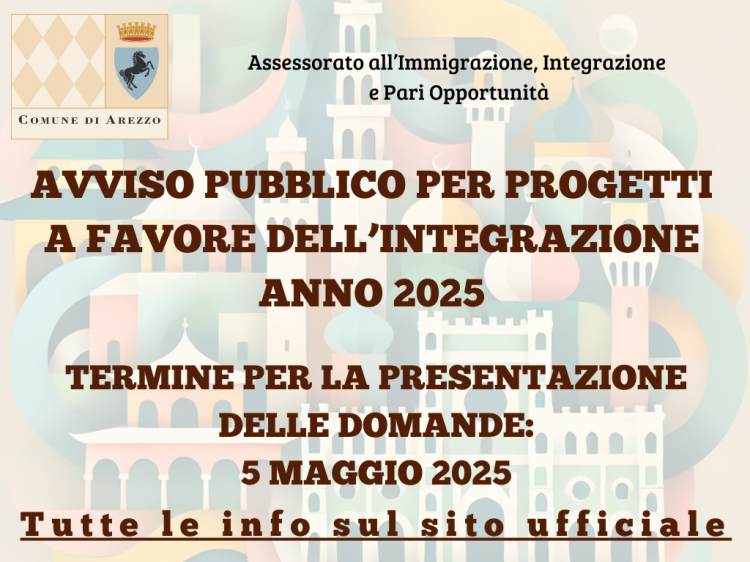 Comune di Arezzo Bando Integrazione 2025