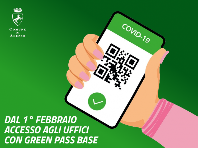 obbligo green pass base per accesso uffici comunali