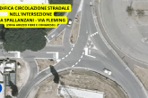 5. MODIFICA DELLA CIRCOLAZIONE STRADALE NELL'NTERSEZIONE VIA SPALLANZANI - VIA FLEMING - RACCORDO