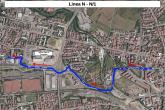 Linee N e N/1 direzione uscita città
