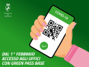 obbligo green pass base per accesso uffici comunali