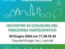 Green me 5: chiusura percorso partecipativo