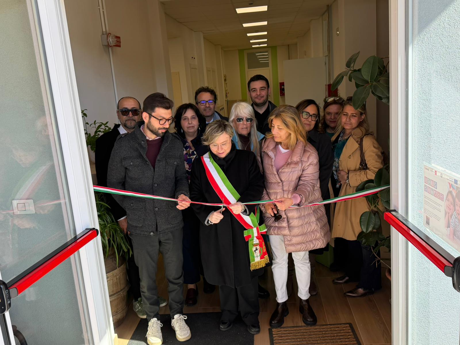 L'inaugurazione del nido Masaccio