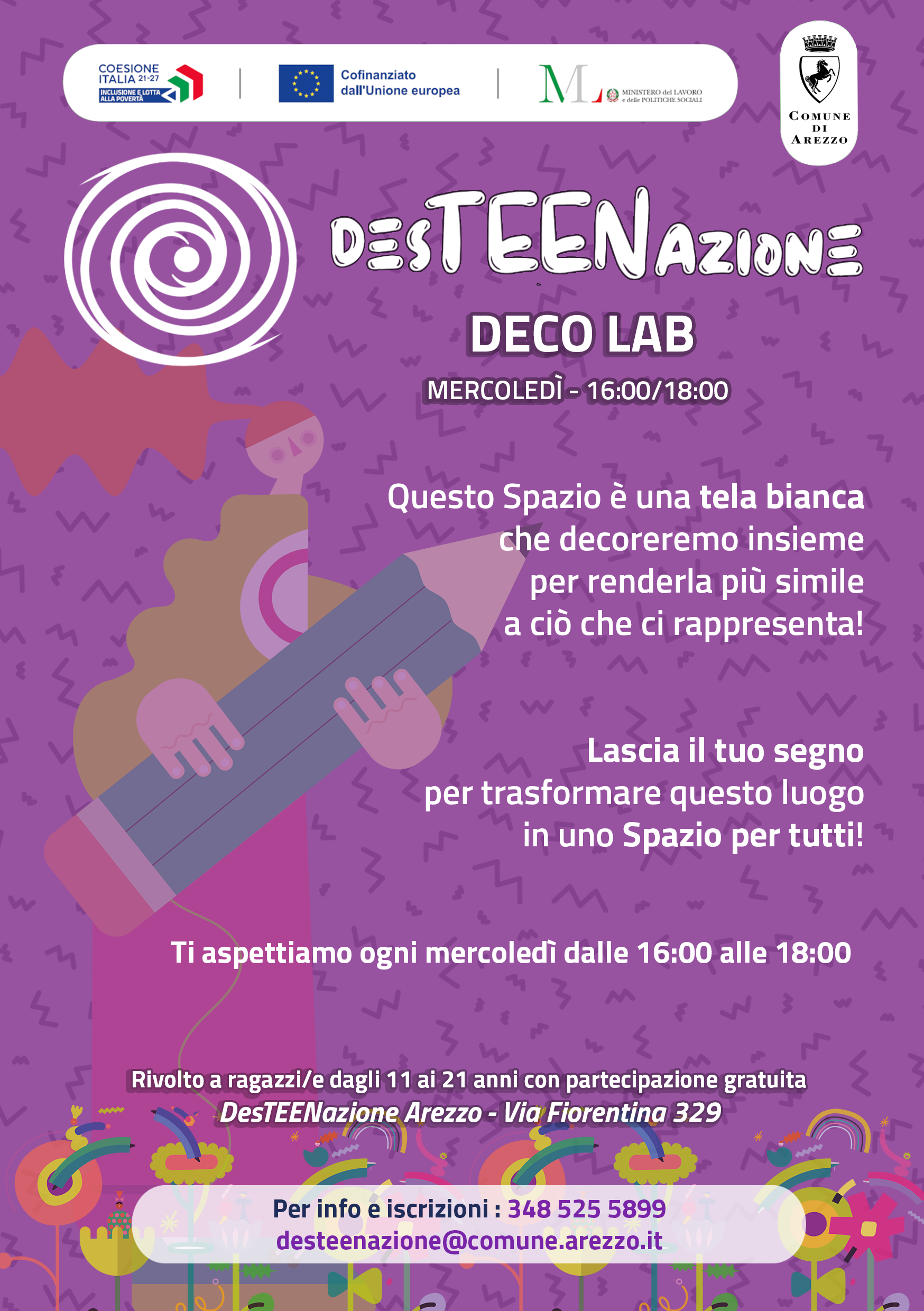 locandina programma mercoledì
