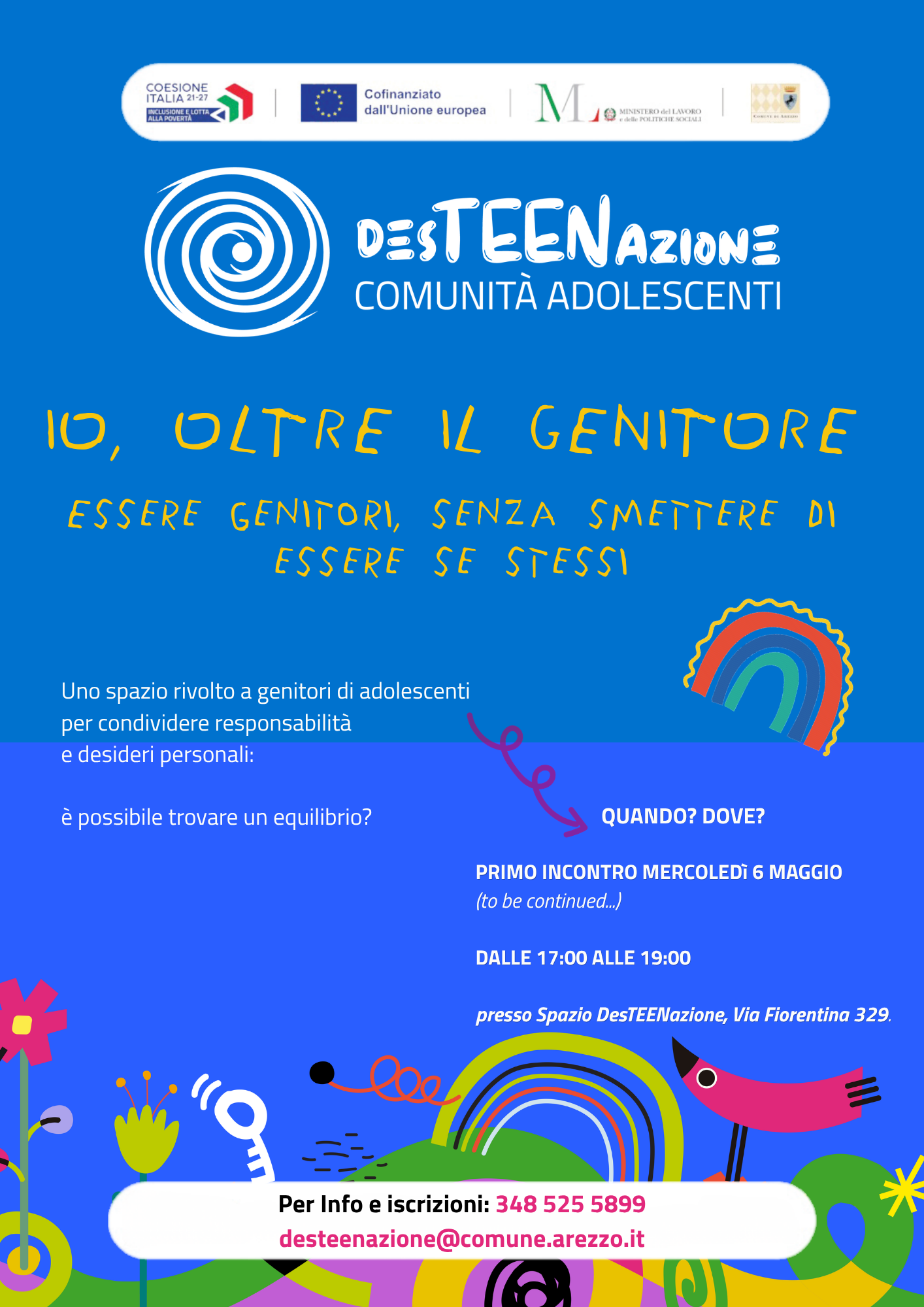 locandina iniziativa io oltre il genitore