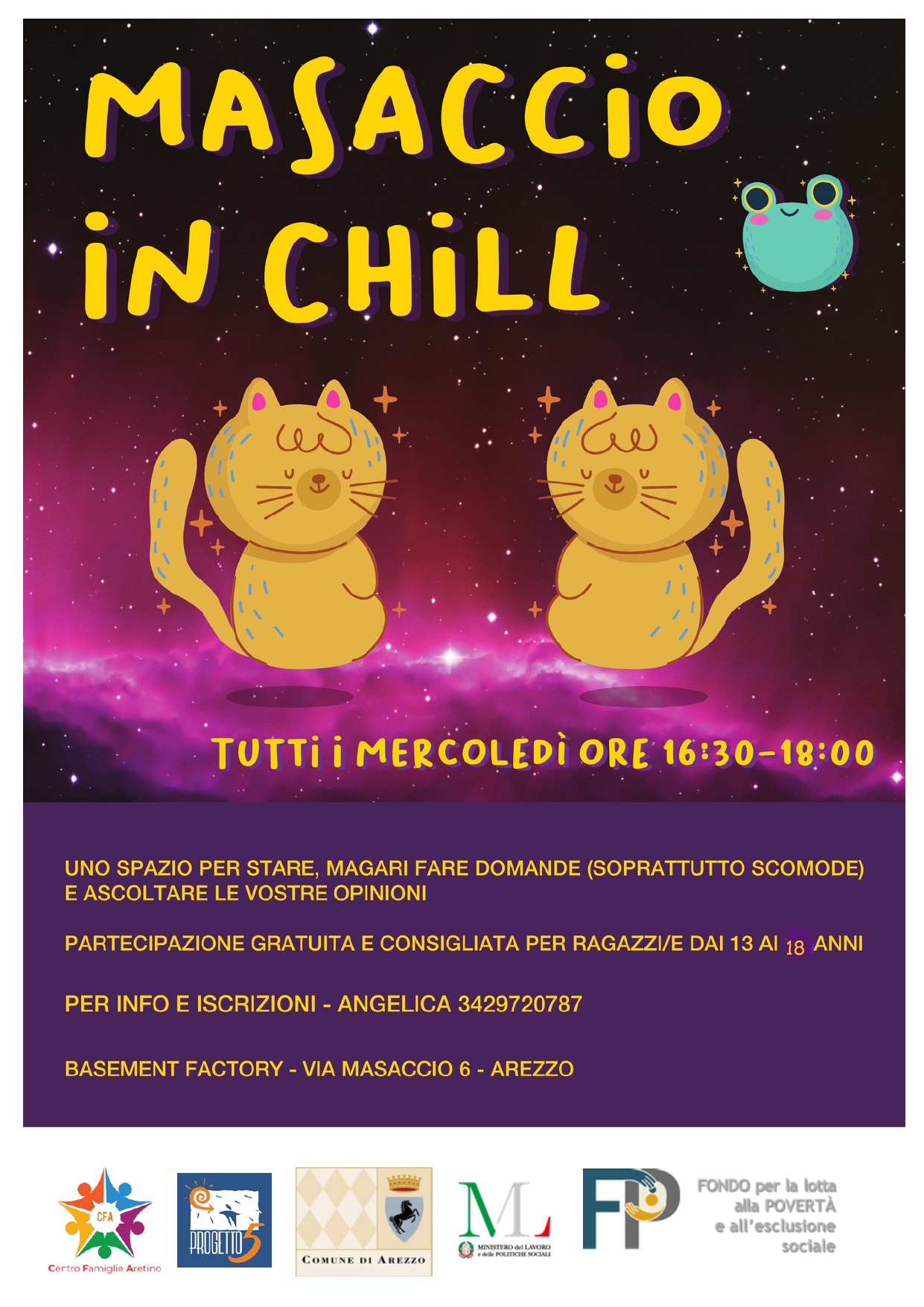 locandina masaccio in chill