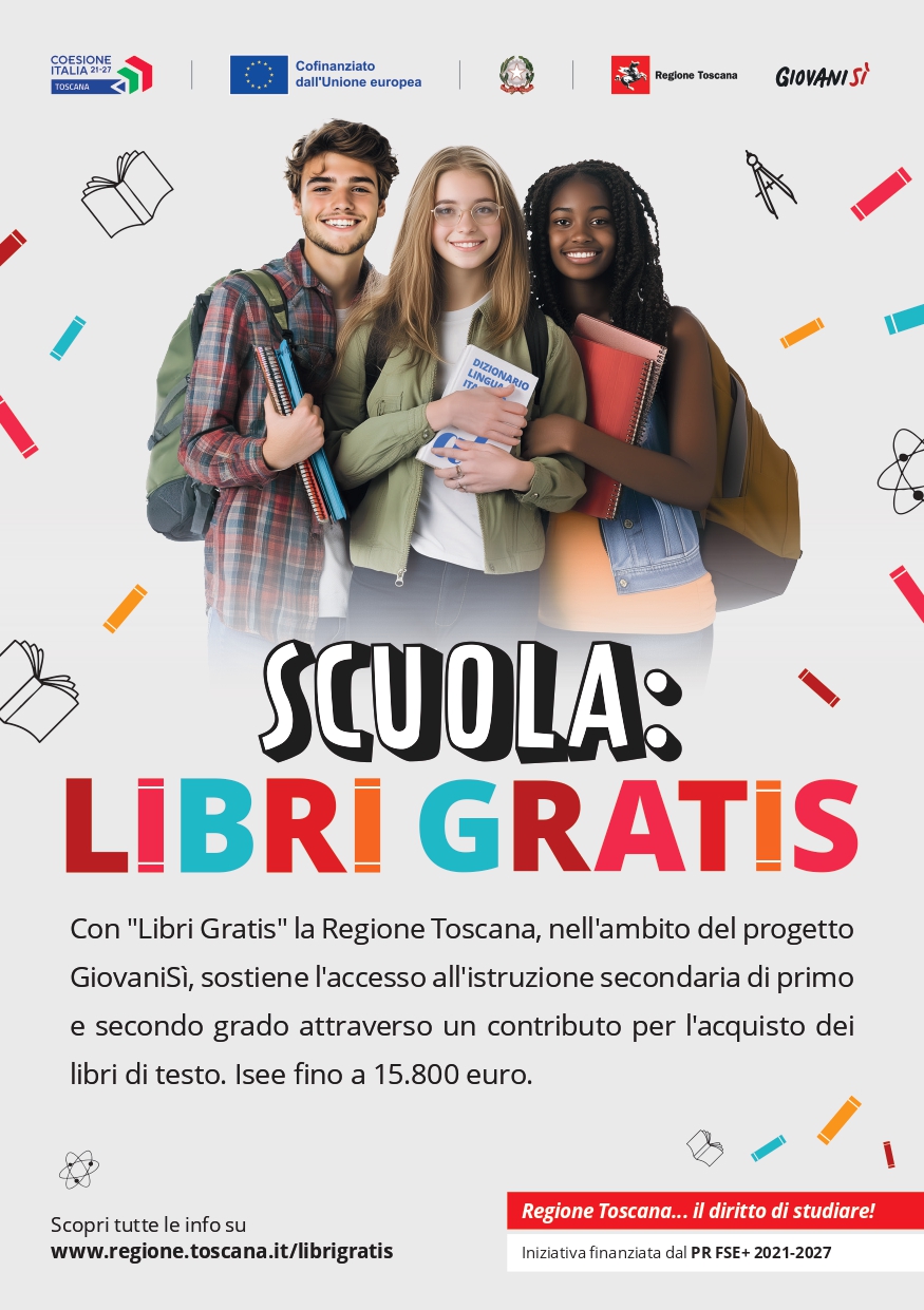 locandina libri gratis 2026
